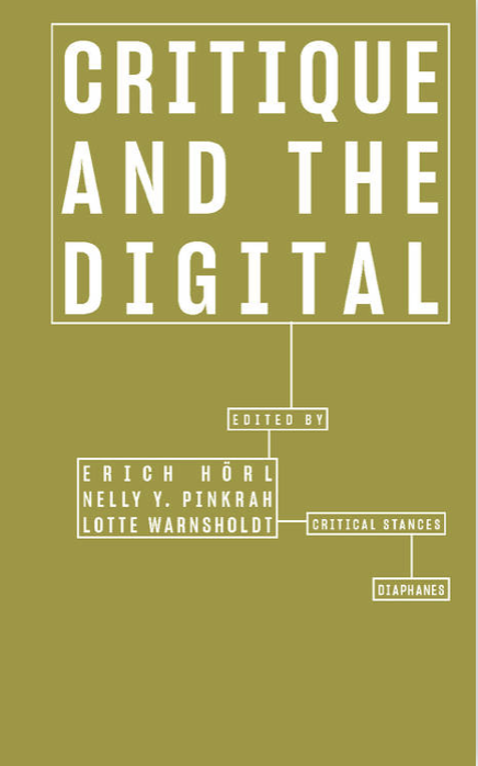 Cover of Critique and the Digital
