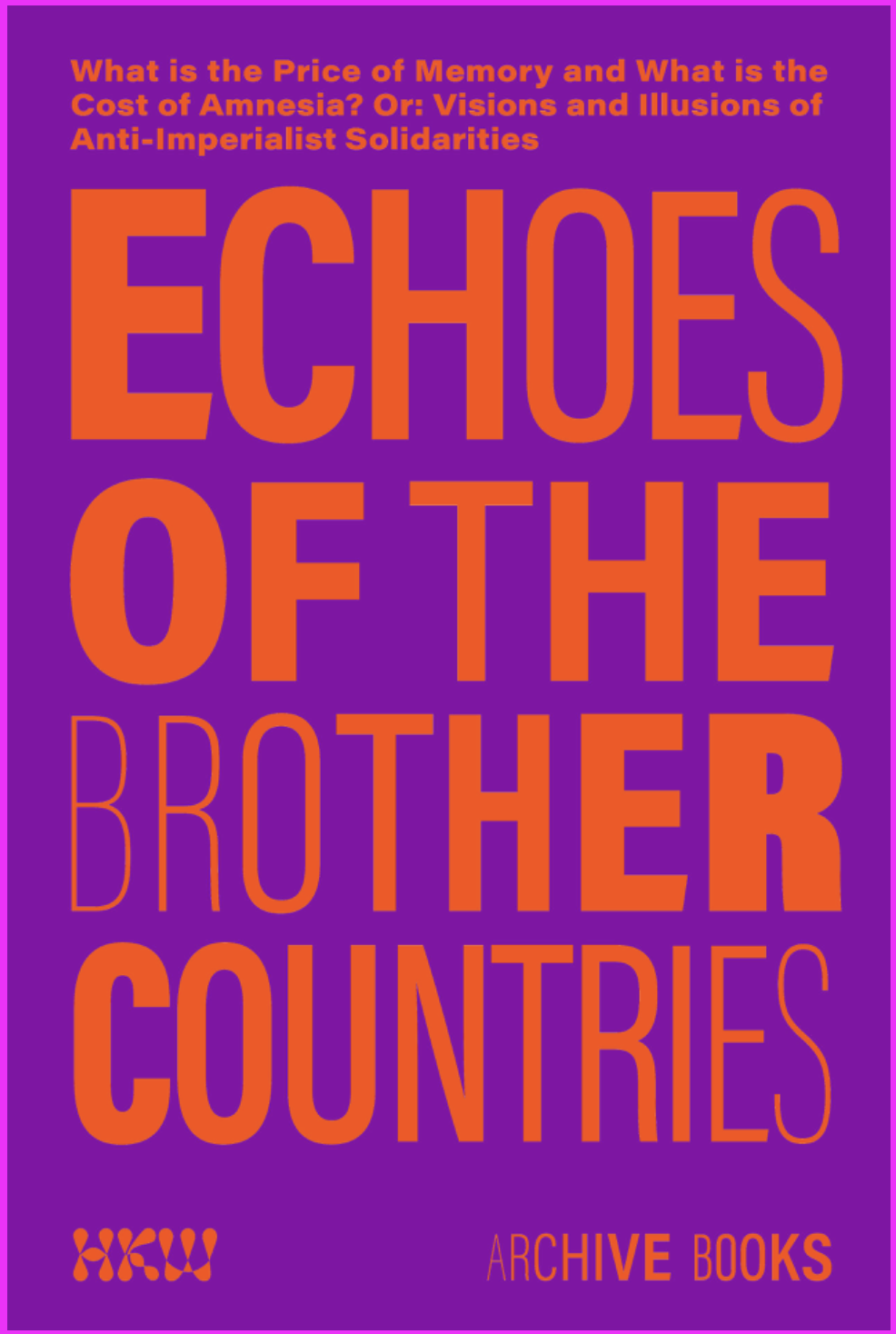 Cover of Echoes of the Brother Countries