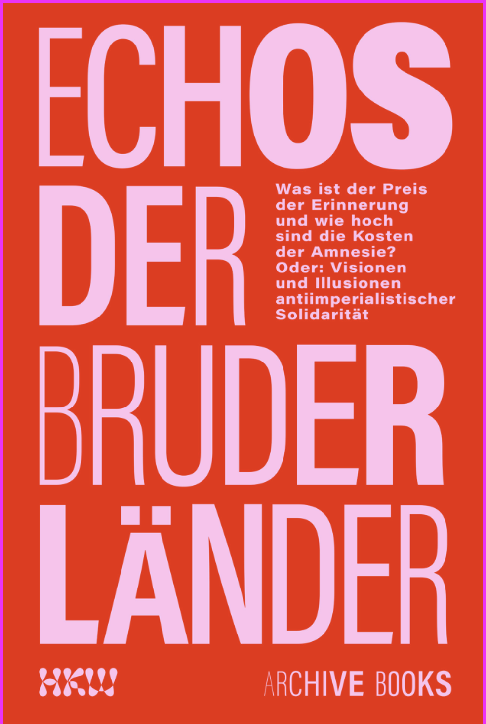 Cover of Echos der Bründerlänger